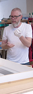 peter welz pouring plaster 1